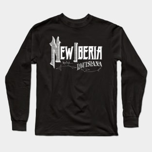 Vintage New Iberia, LA Long Sleeve T-Shirt